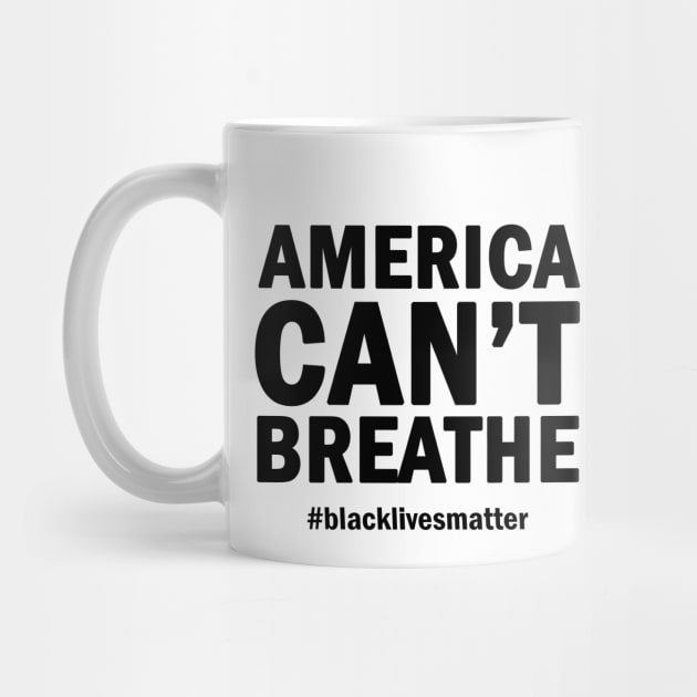 America cant breathe by valentinahramov